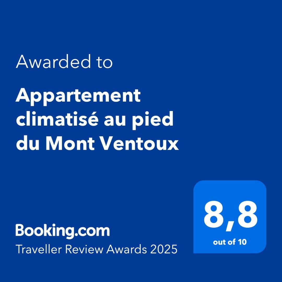 Appartement Climatise Au Pied Du Mont Ventoux Malemort-du-Comtat Ngoại thất bức ảnh